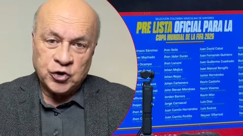 Carlos Antonio Vélez habló sobre la prelista de la Selección Colombia.