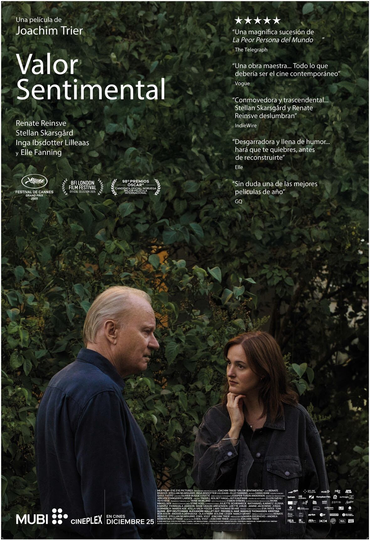 Llegará a salas de cine en Colombia, Ecuador, Perú y Centro América el 25 de diciembre de 2025.