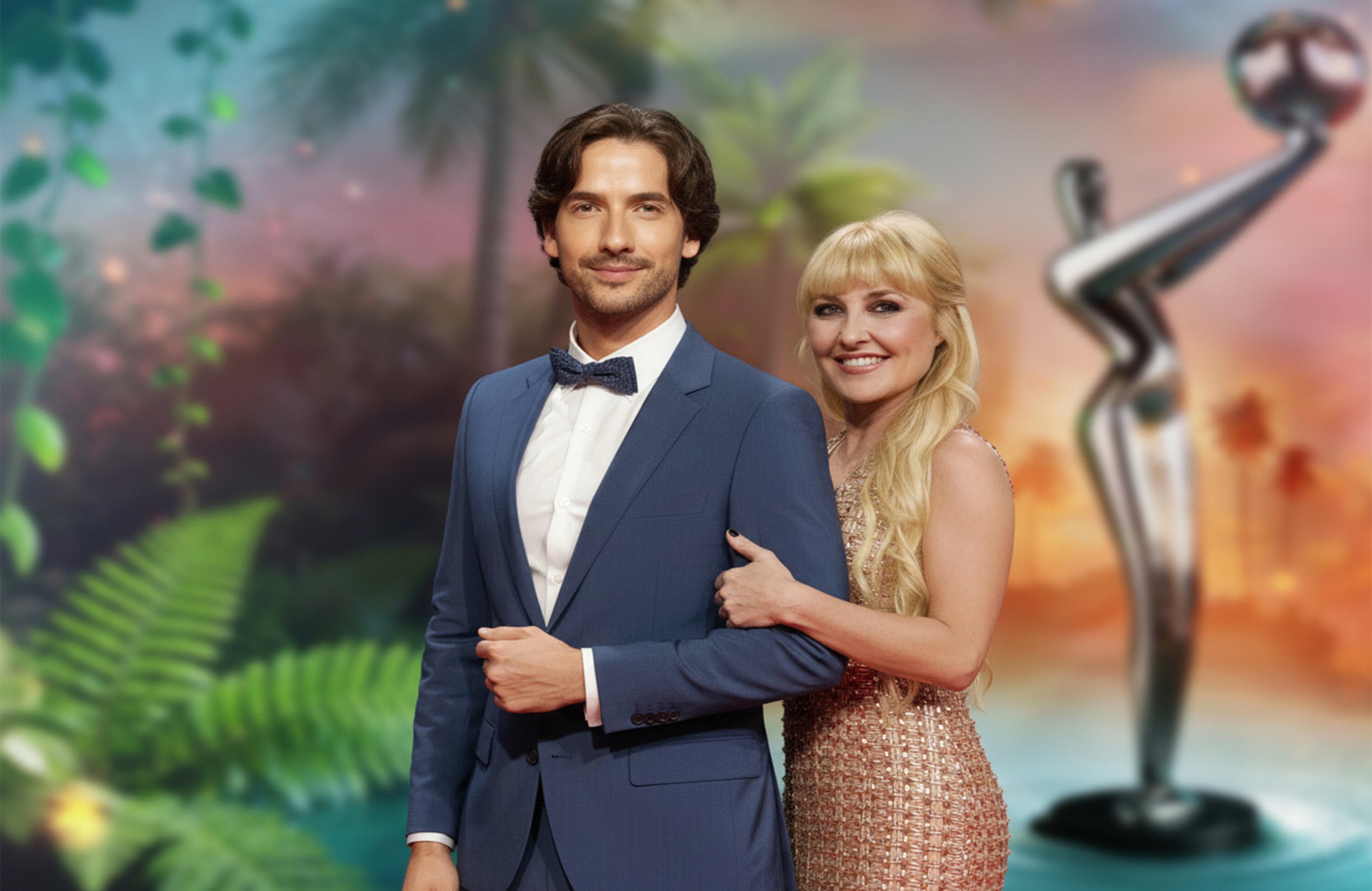 Ficciones como “La reina del Flow” y “Bienvenidos al Edén” marcan la exitosa carrera de Carlos Torres, mientras producciones como “El Ministerio del Tiempo” o “Machos Alfa” constituyen la reconocida trayectoria de Cayetana Guillén-Cuervo.