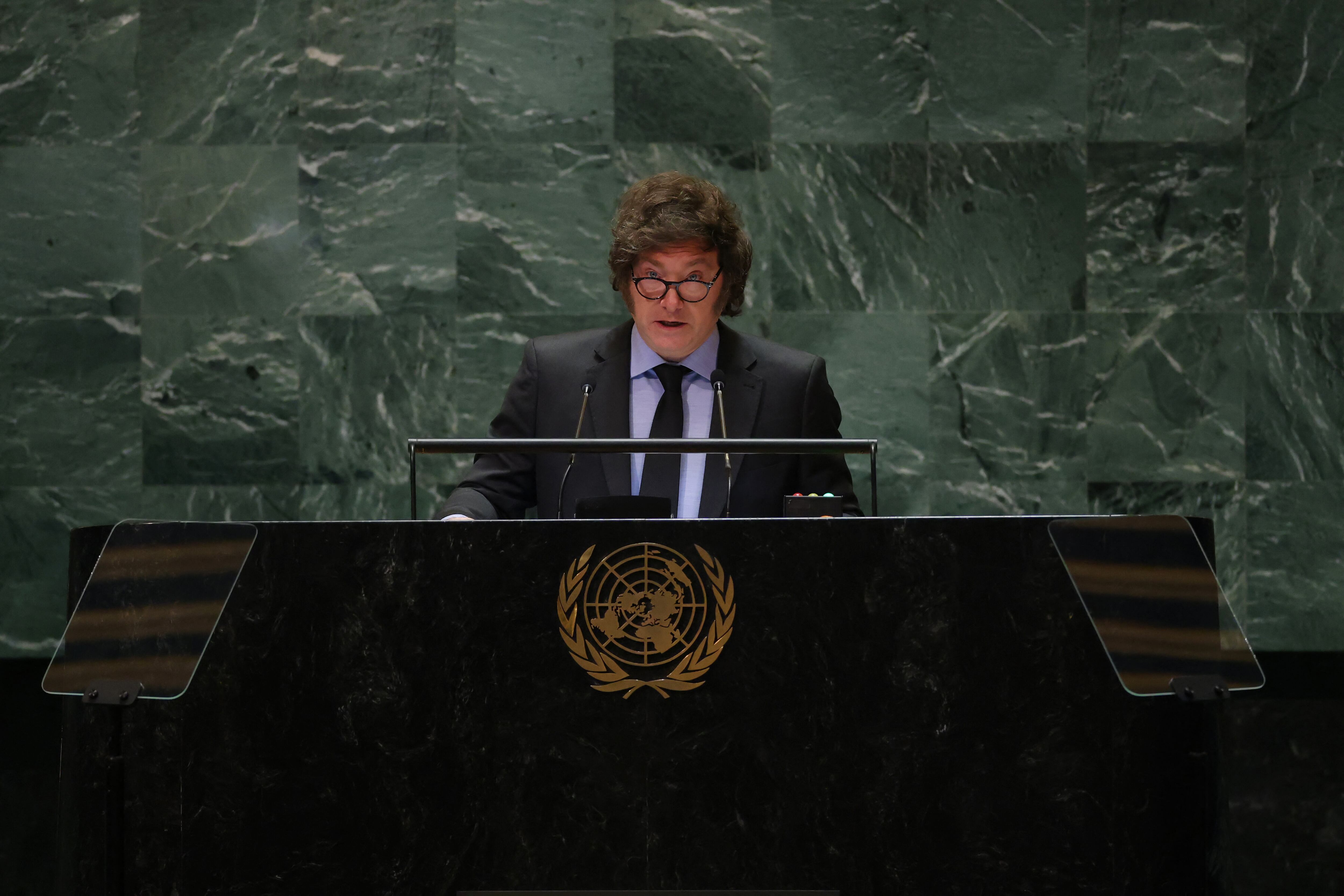 Javier Milei, presidente de Argentina