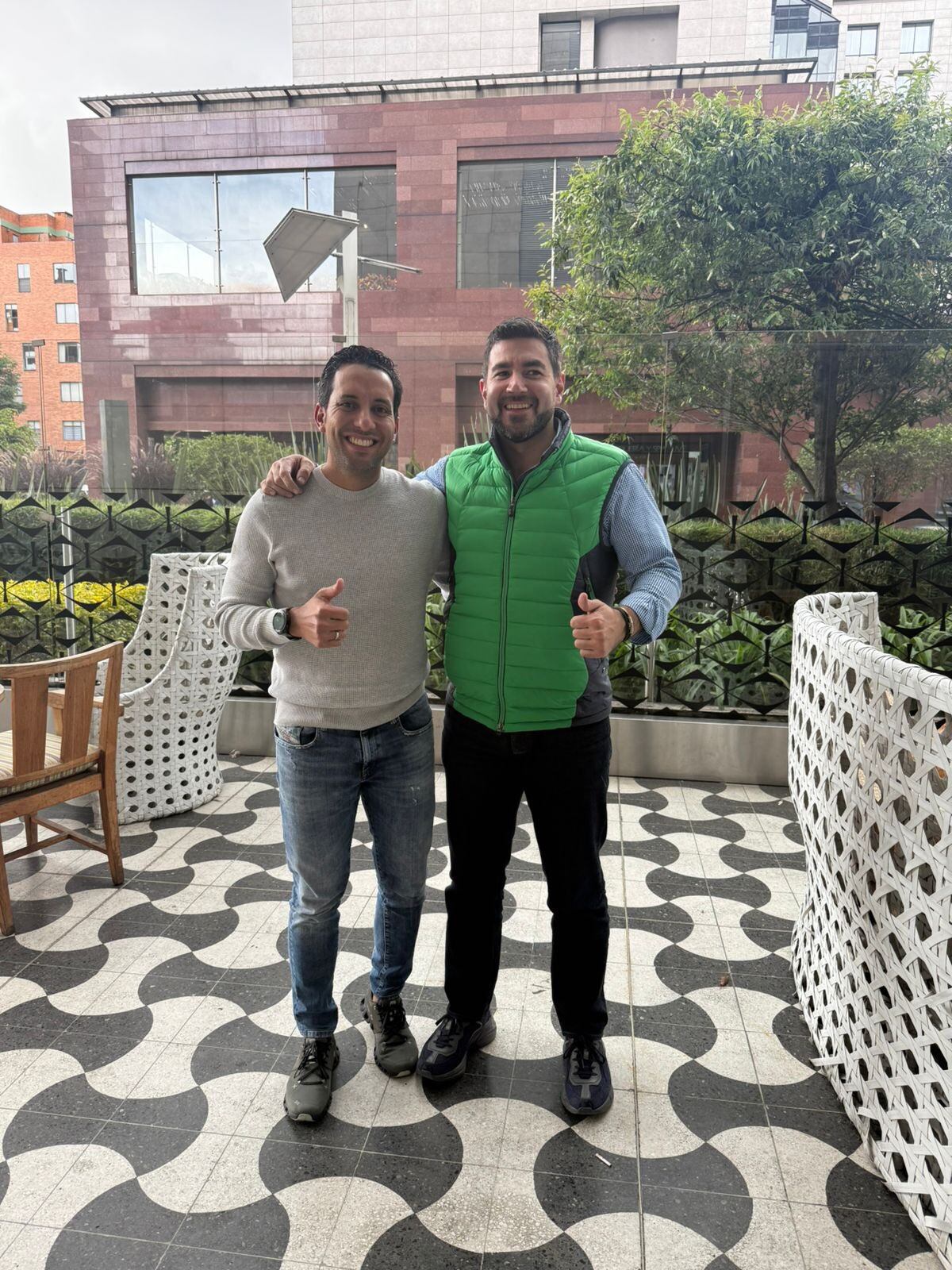 Los representantes Juan Carlos Wills Ospina, del Partido Conservador, y Julián López, del Partido de la U.