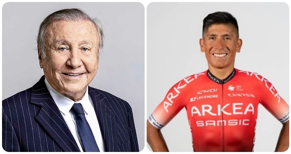 Rodolfo Hernández y Nairo Quintana