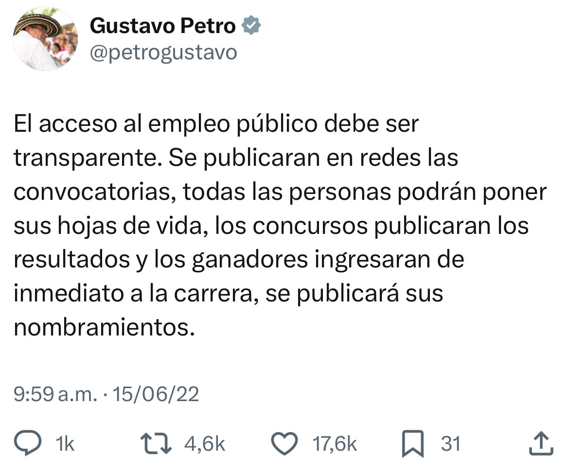 Trino Gustavo Petro