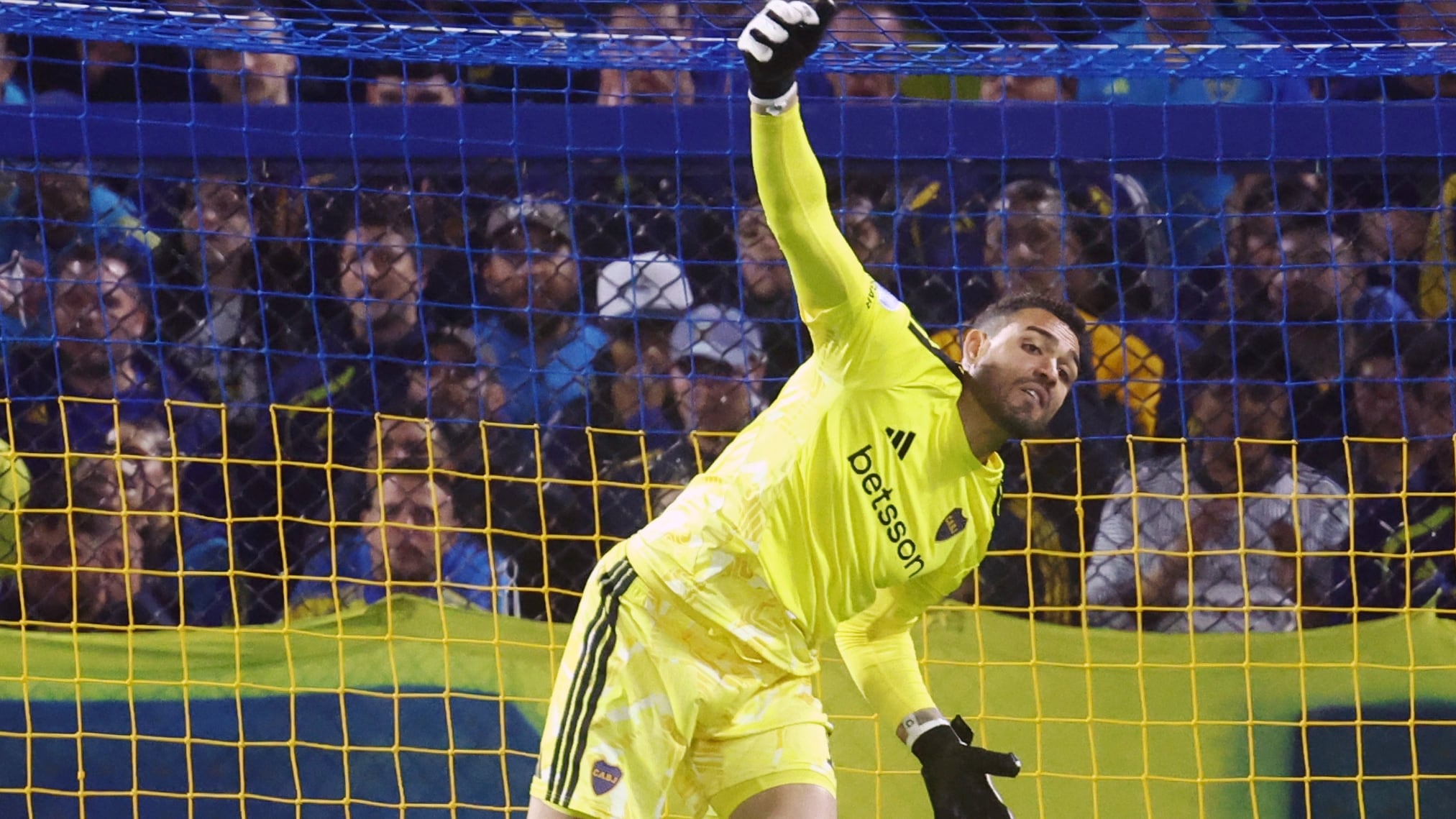 Álvaro Montero con Boca Juniors