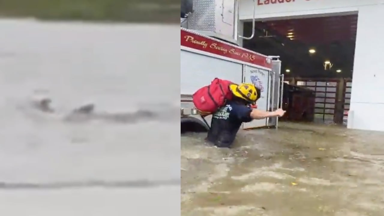 Las inundaciones en la Florida por el huracán Ian.