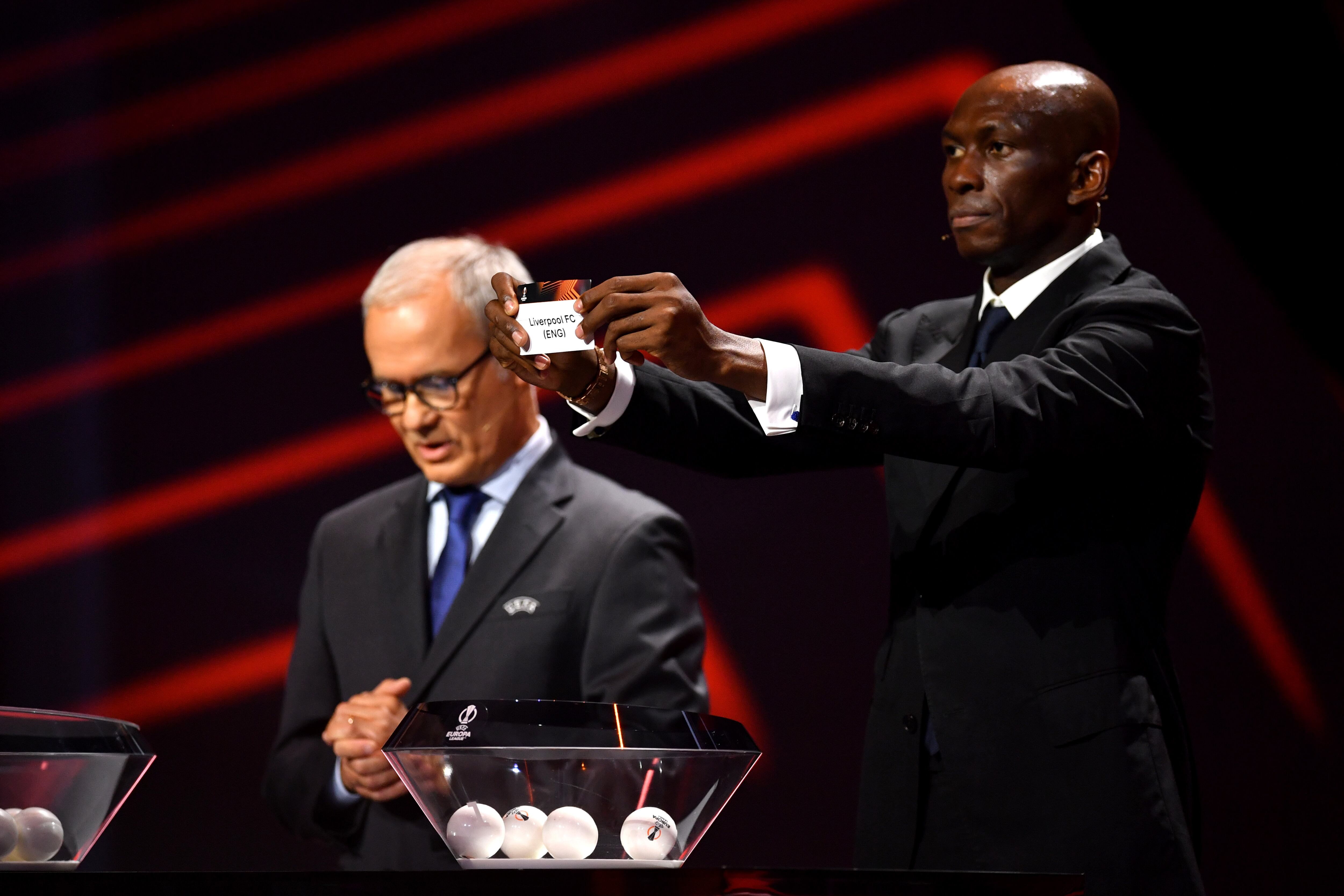 Sorteo de la Europa League.