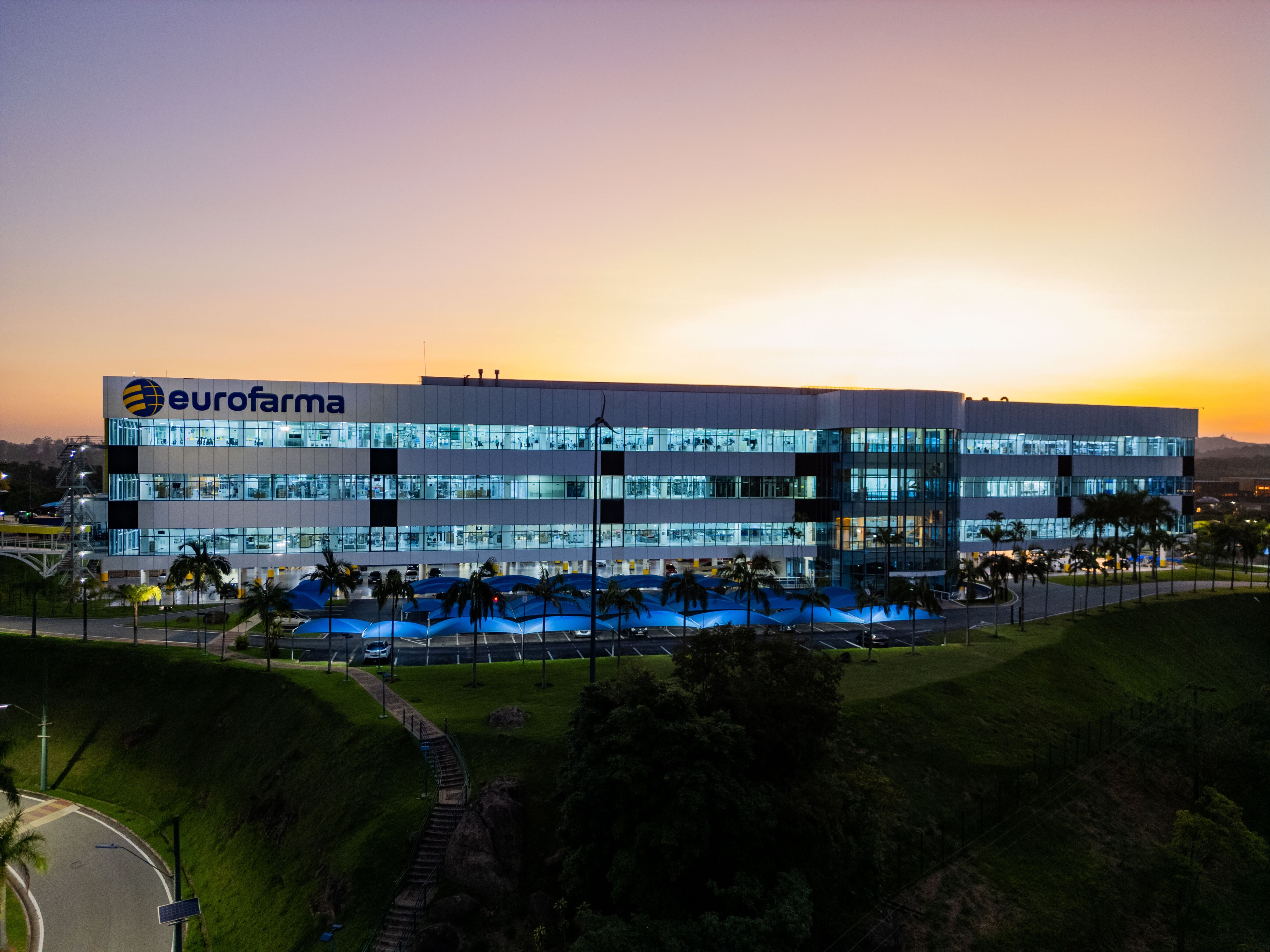 Laboratorio de Eurofarma en Itapevi, Brasil.