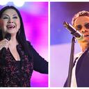 Ana Gabriel y Marc Anthony.