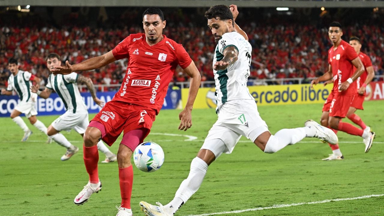 Imagen del América vs Racing por Sudamericana.