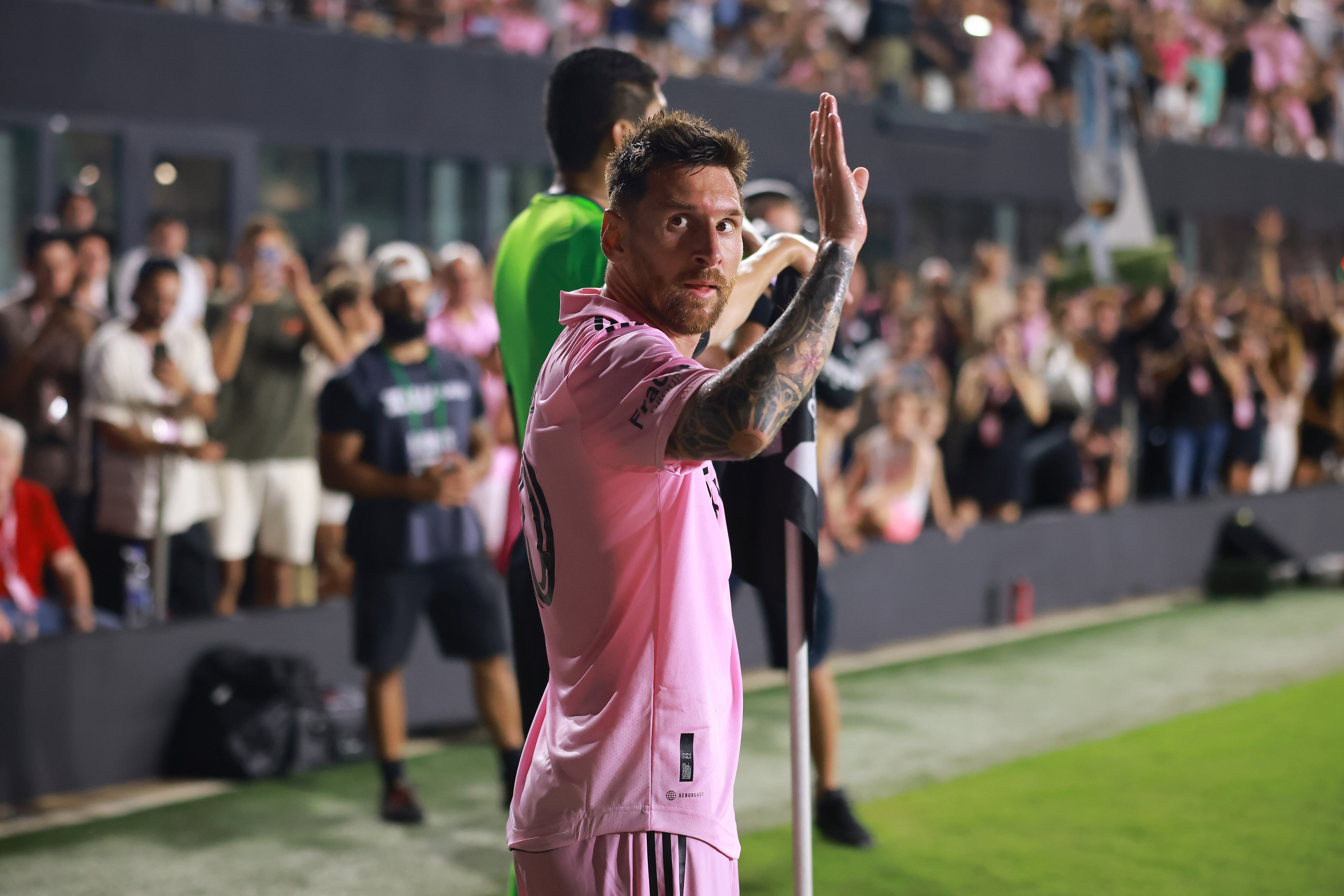 Lionel Messi lleva tres goles en dos partidos con el Inter de Miami.