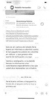 Chat Rodolfo Hernández Marelen