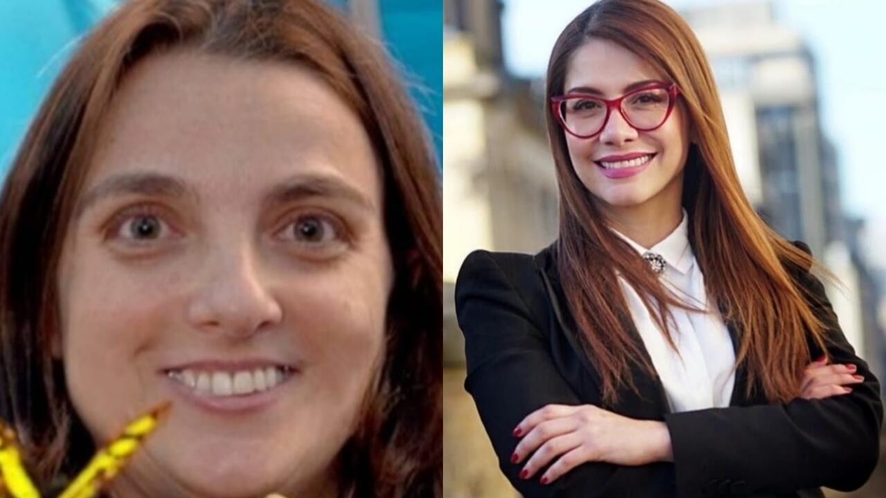 Karen Abudinen y Cathy Juvinao