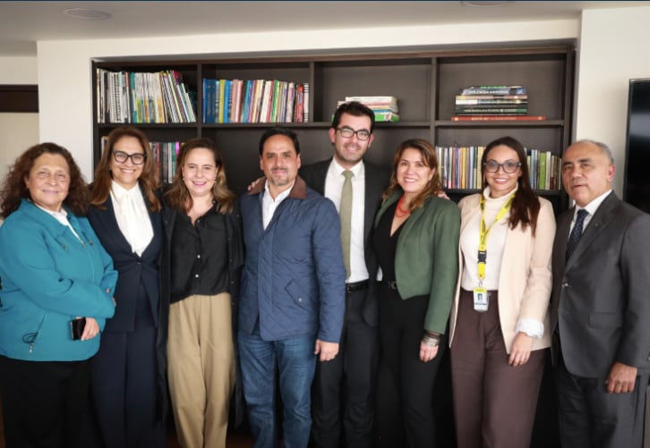 Reunión en la que se habló sobre el régimen transitorio del aseo de Bogotá.