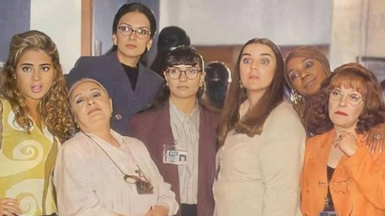 El cuartel de las feas de 'Betty, la fea'. Canal RCN