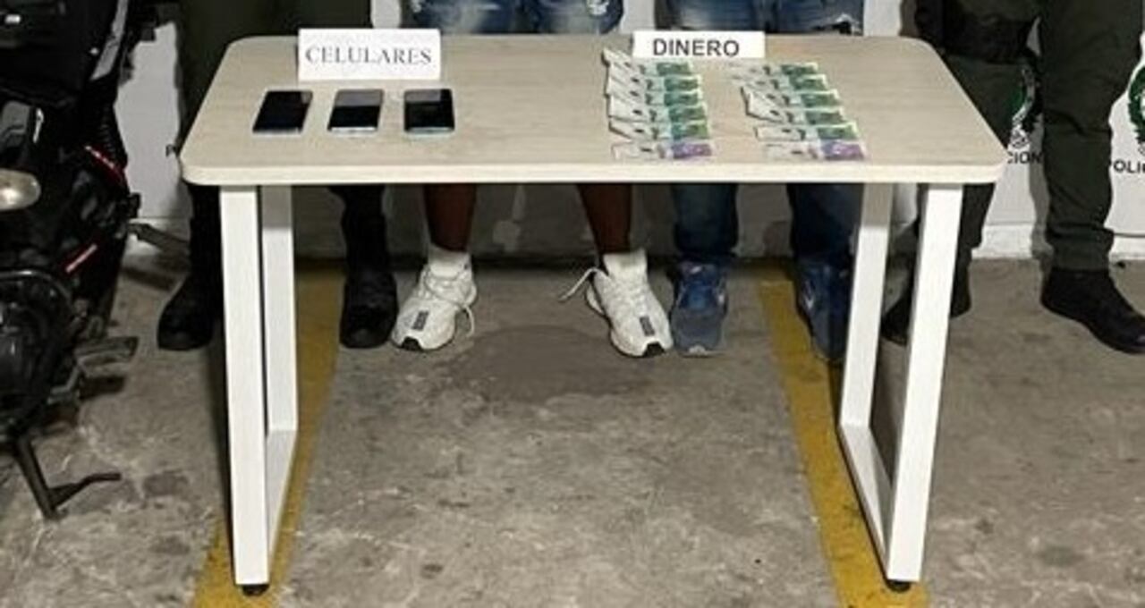 Los delincuentes pedían tres millones de pesos que eran ocultados en cajas de basura