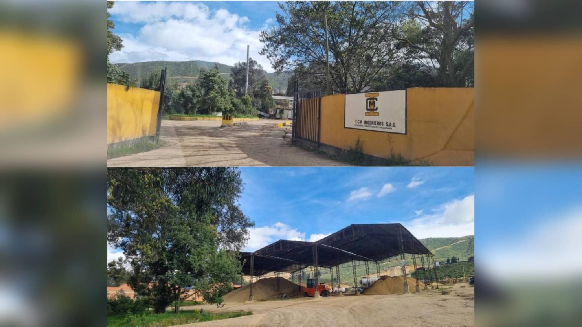 El bien inmueble que se encuentra ubicado en la zona industrial del municipio de Mosquera.