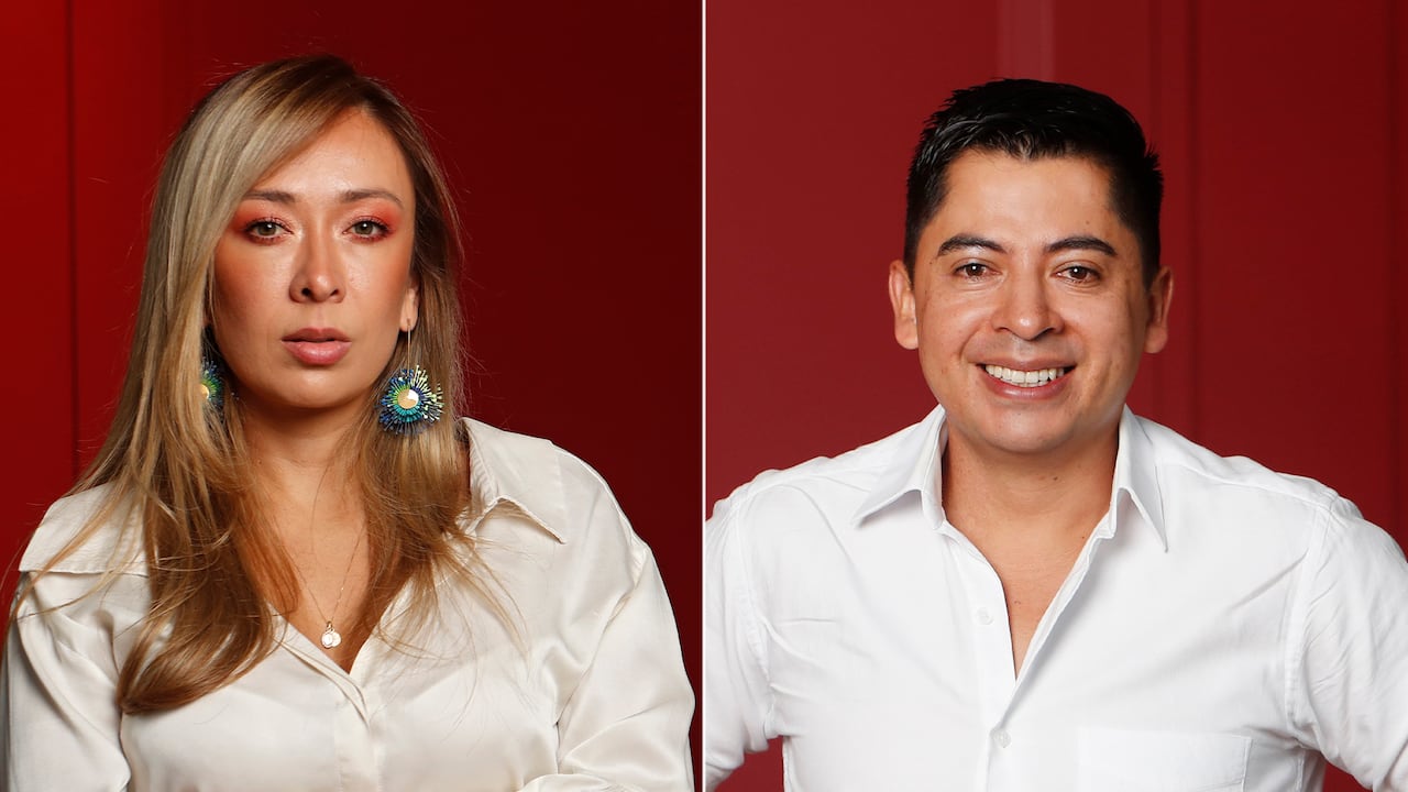 Katherine Miranda y Ariel Ávila