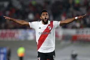 Miguel Borja y Juanfer Quintero, conexión colombiana en River Plate.