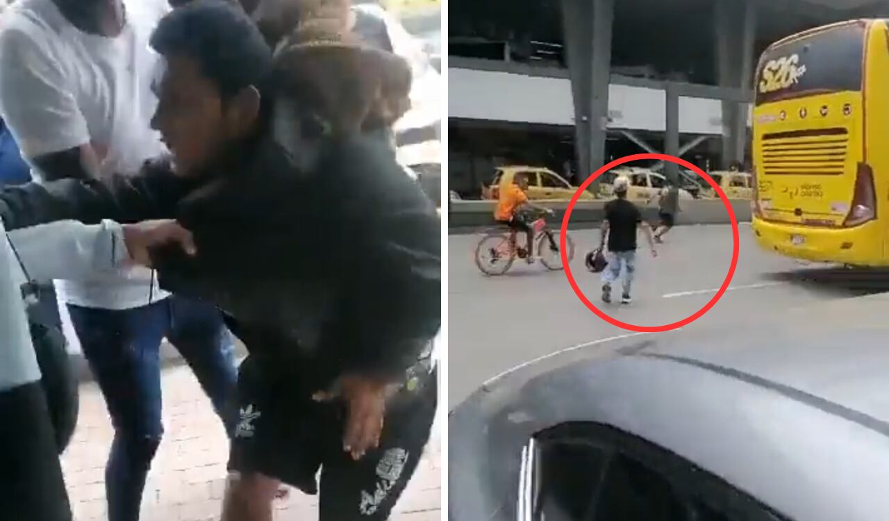 Video | Hinchas del América habrían montado escalofriante ‘cacería’ por los del Junior en Cali.