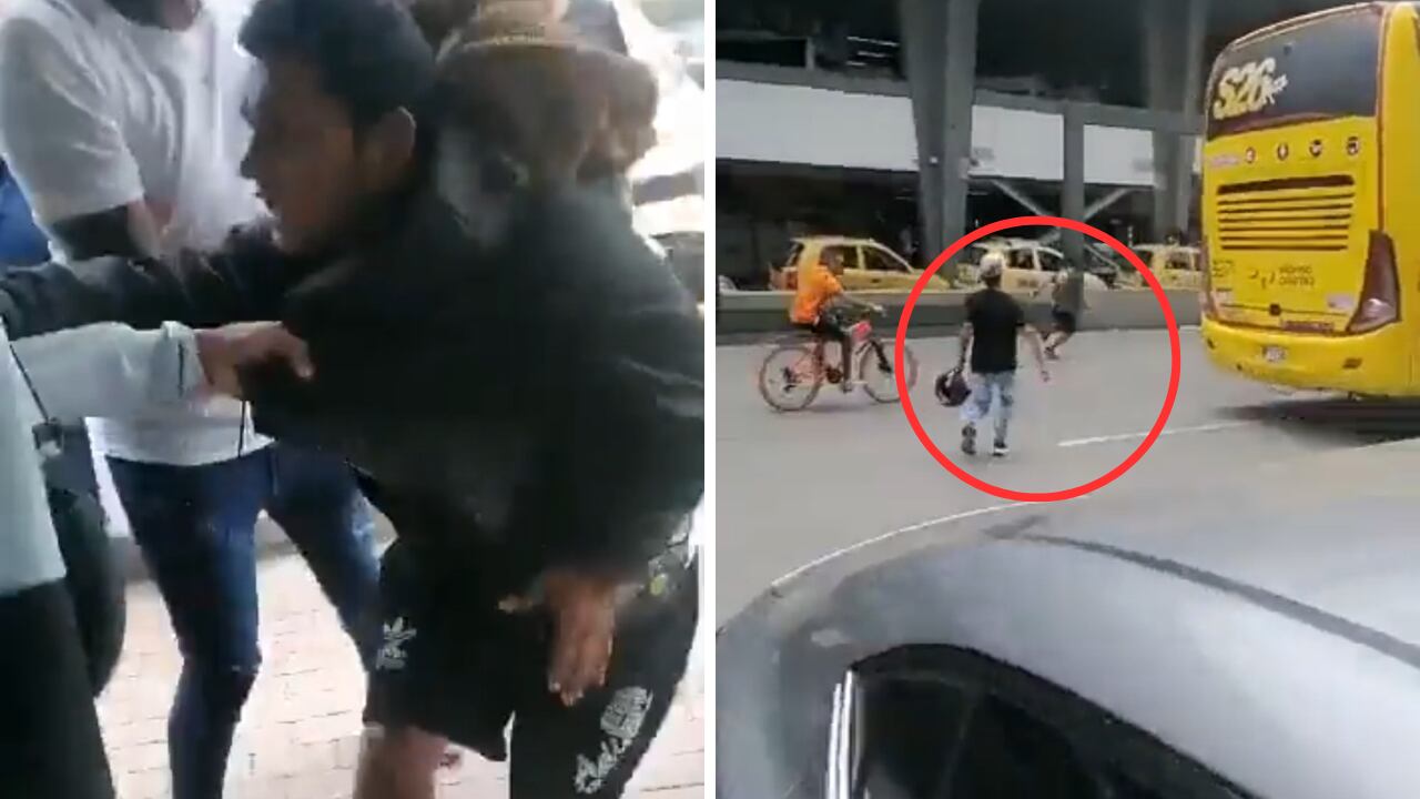 Video | Hinchas del América habrían montado escalofriante ‘cacería’ por los del Junior en Cali.