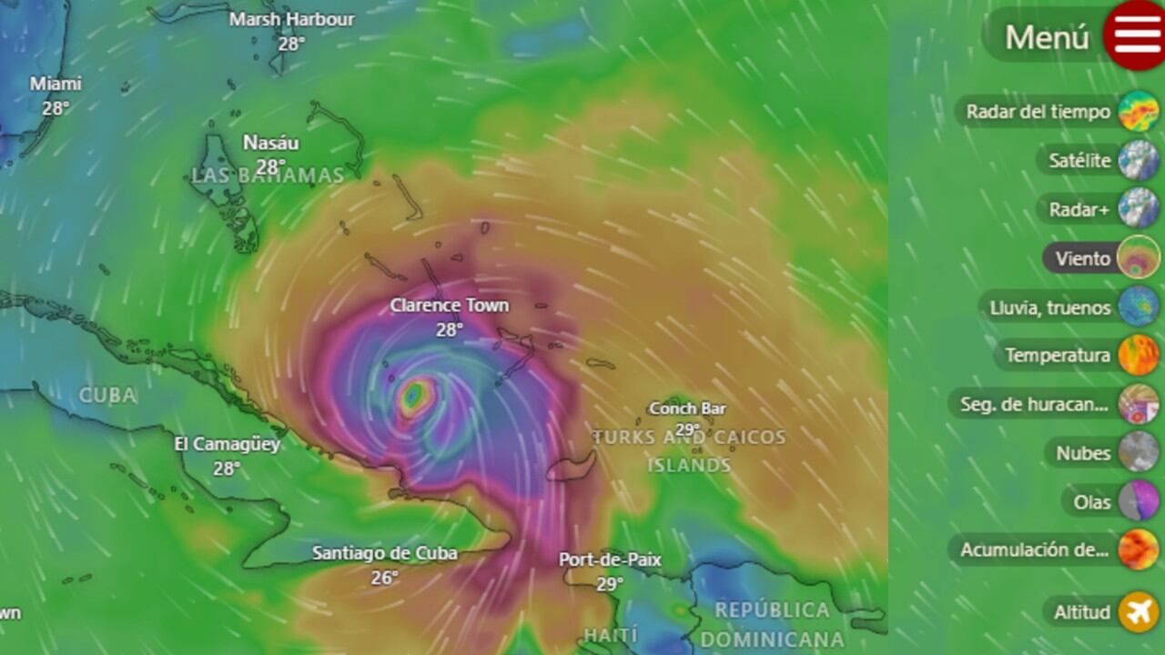 Esta es la herramienta gratuita para seguir en tiempo real el huracán Melissa.