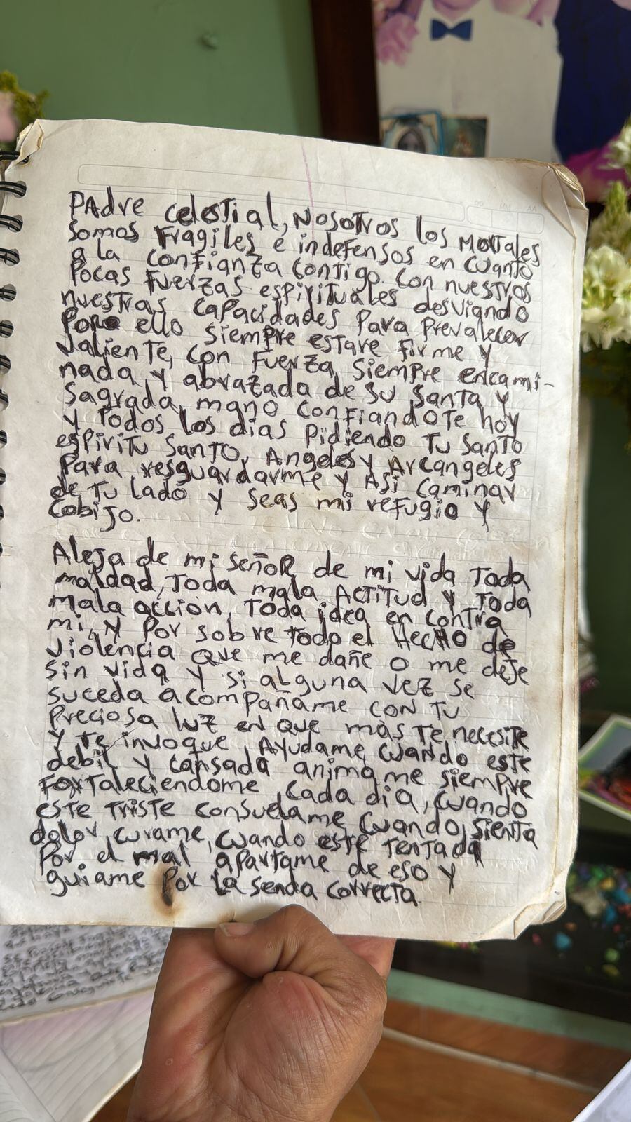 Diario de Sara Millerey, asesinada en Bello.