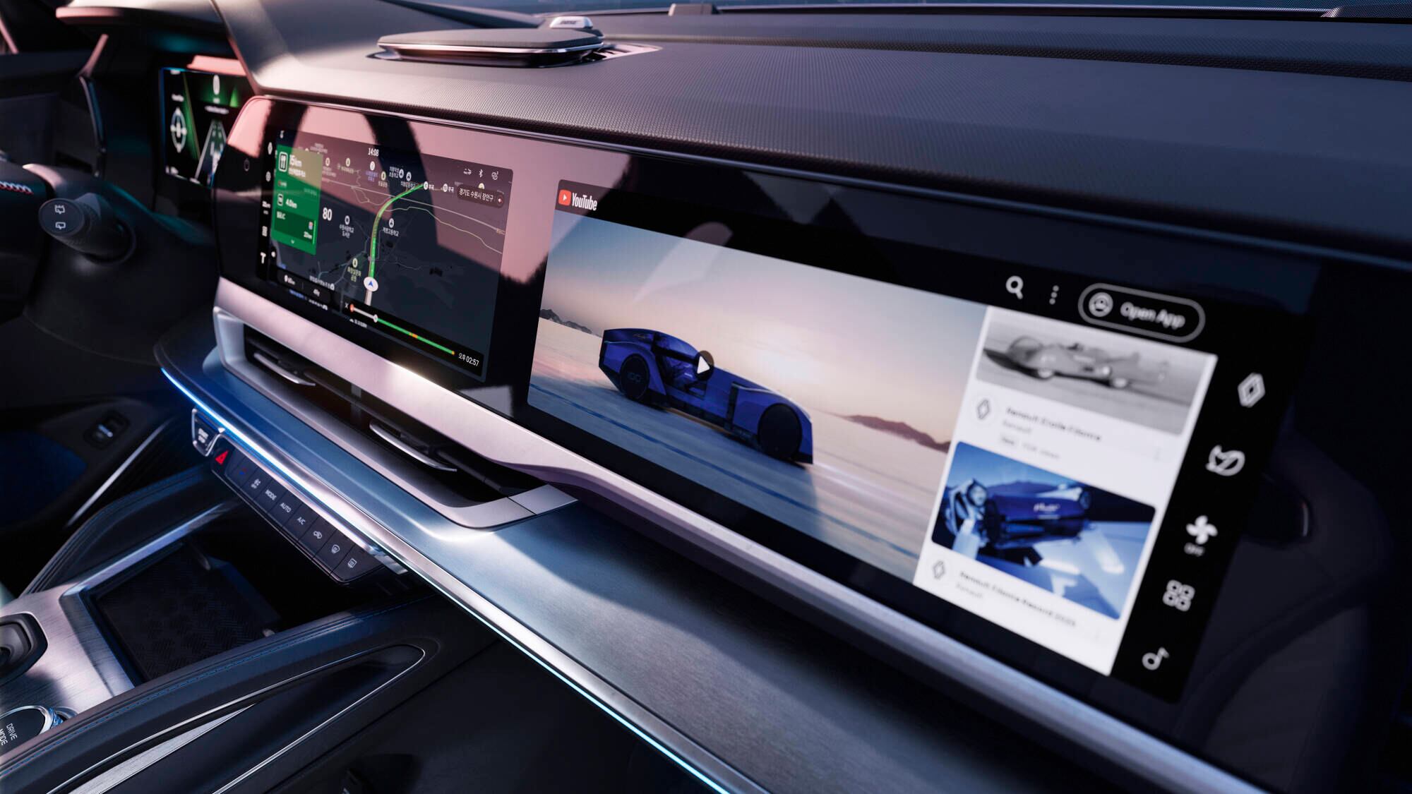 El Renault Filante fue presentado en Corea del Sur.