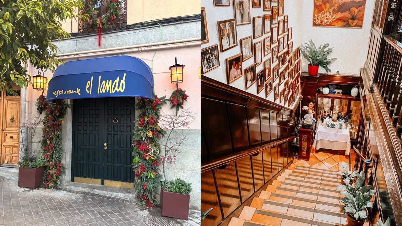 Restaurante 'El Landó', ubicado en Madrid, España.