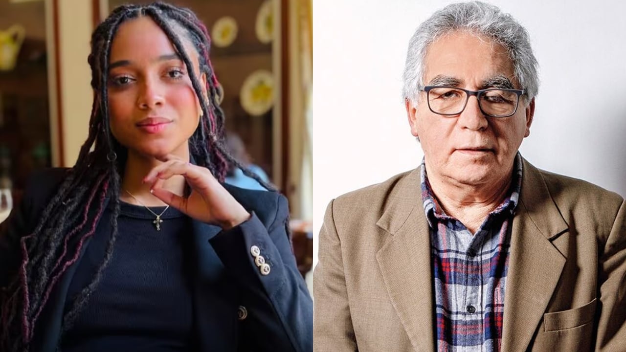 Juliana Guerrero y el director de la UNP, Augusto Rodríguez.