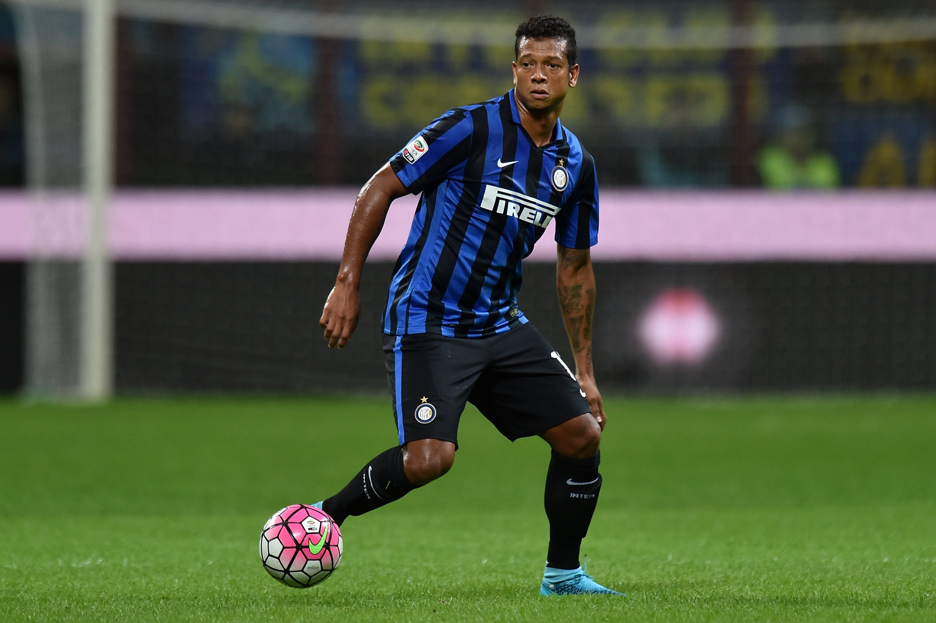 Fredy Guarín en el Inter de Milán.