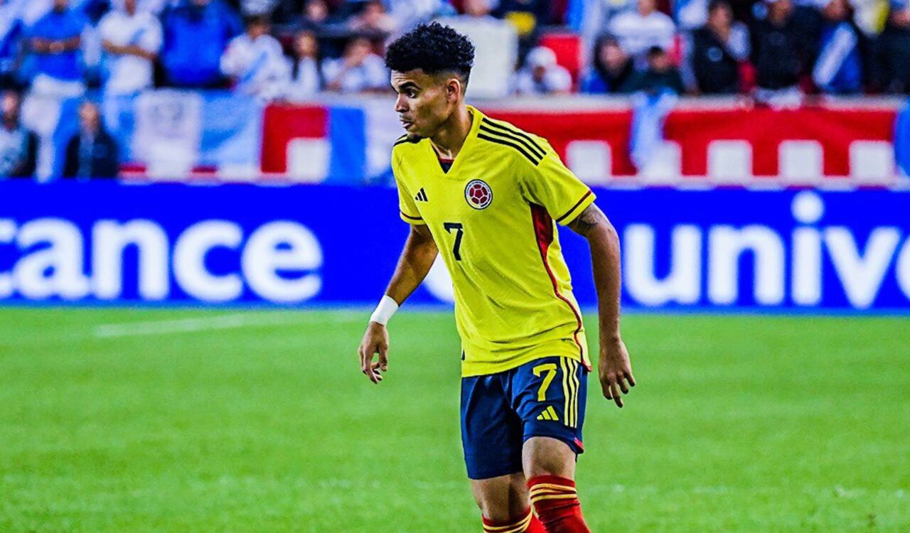 Luis Díaz, figura rutilante de la Selección Colombia.