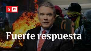 Iván Duque: “Nunca dialogaremos con vías de hecho, eso es chantaje o extorsión”