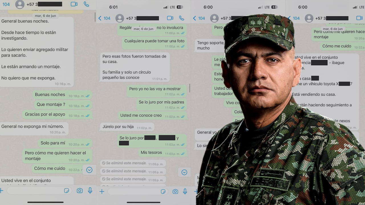 General ( r ). John Jairo Rojas. Chats WhatsApp
