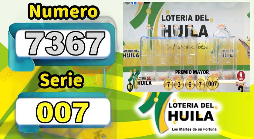 El martes 19 de noviembre de 2024 se efectuó el sorteo 4678 de la Lotería del Huila, y los números ganadores están disponibles a continuación.