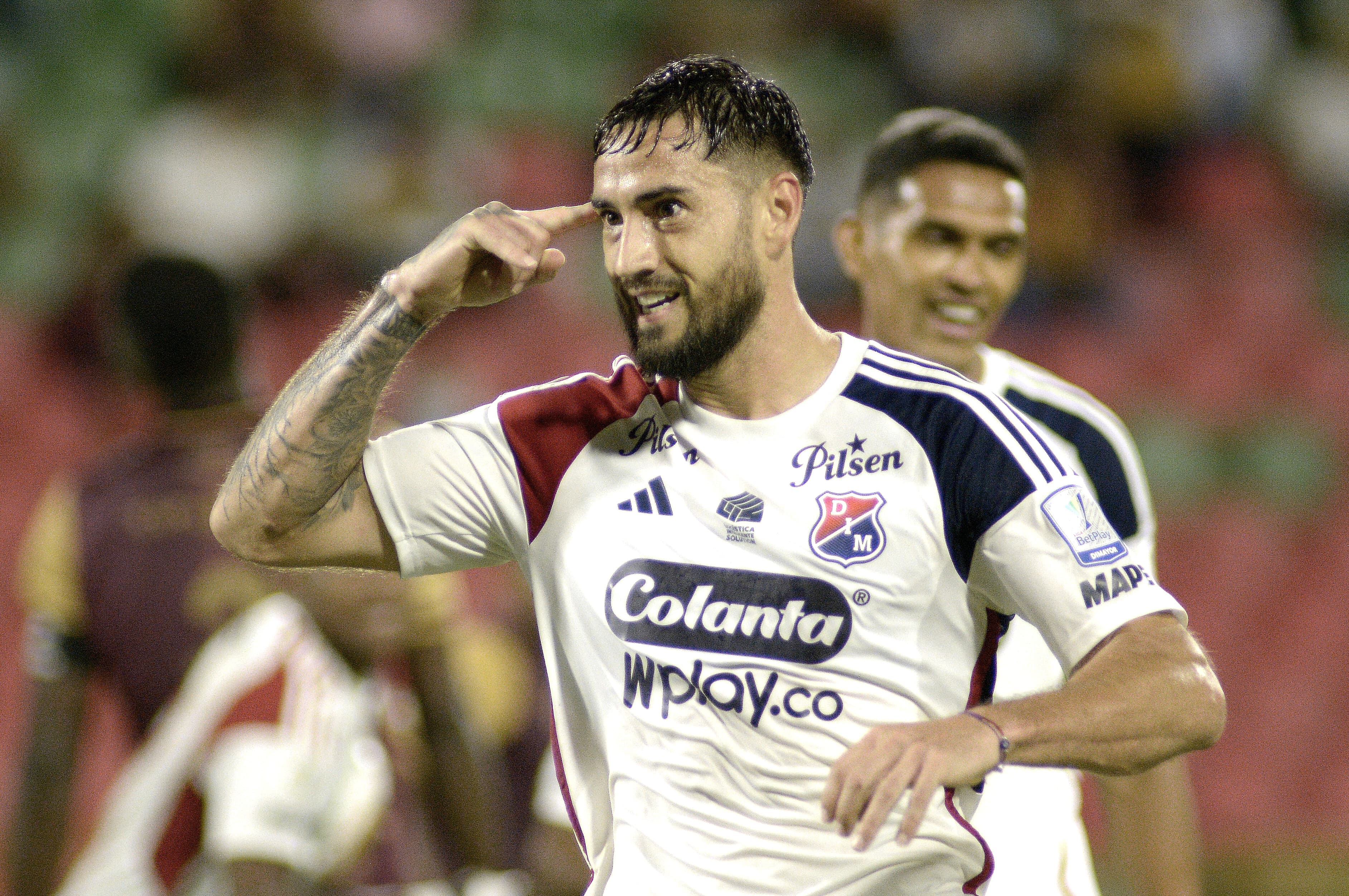 Imagen del partido entre Deportes Tolima e Independiente Medellín por la fecha 2 del Grupo A de los cuadrangulares semifinales.