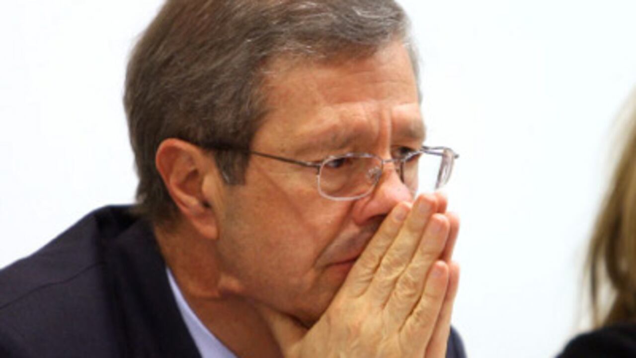 El ministro de Justicia, Juan Carlos Esguerra.