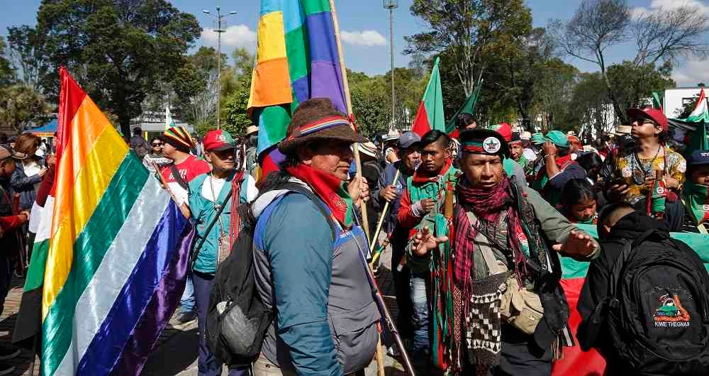 Minga indígena viajará desde el Cauca a Bogotá. 