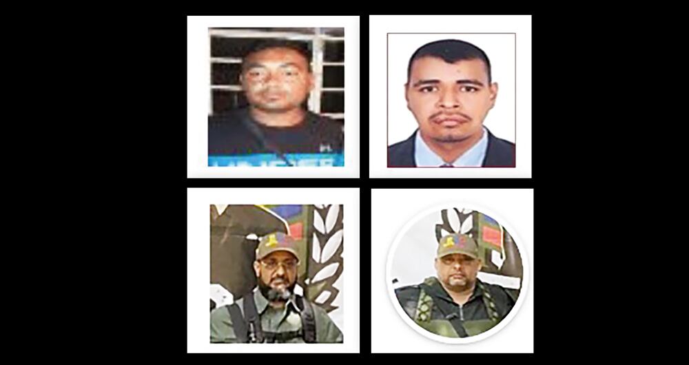 Estos son los principales cabecillas jóvenes de la denominada nueva generación del Clan del Golfo. Tienen orden de extradición. 