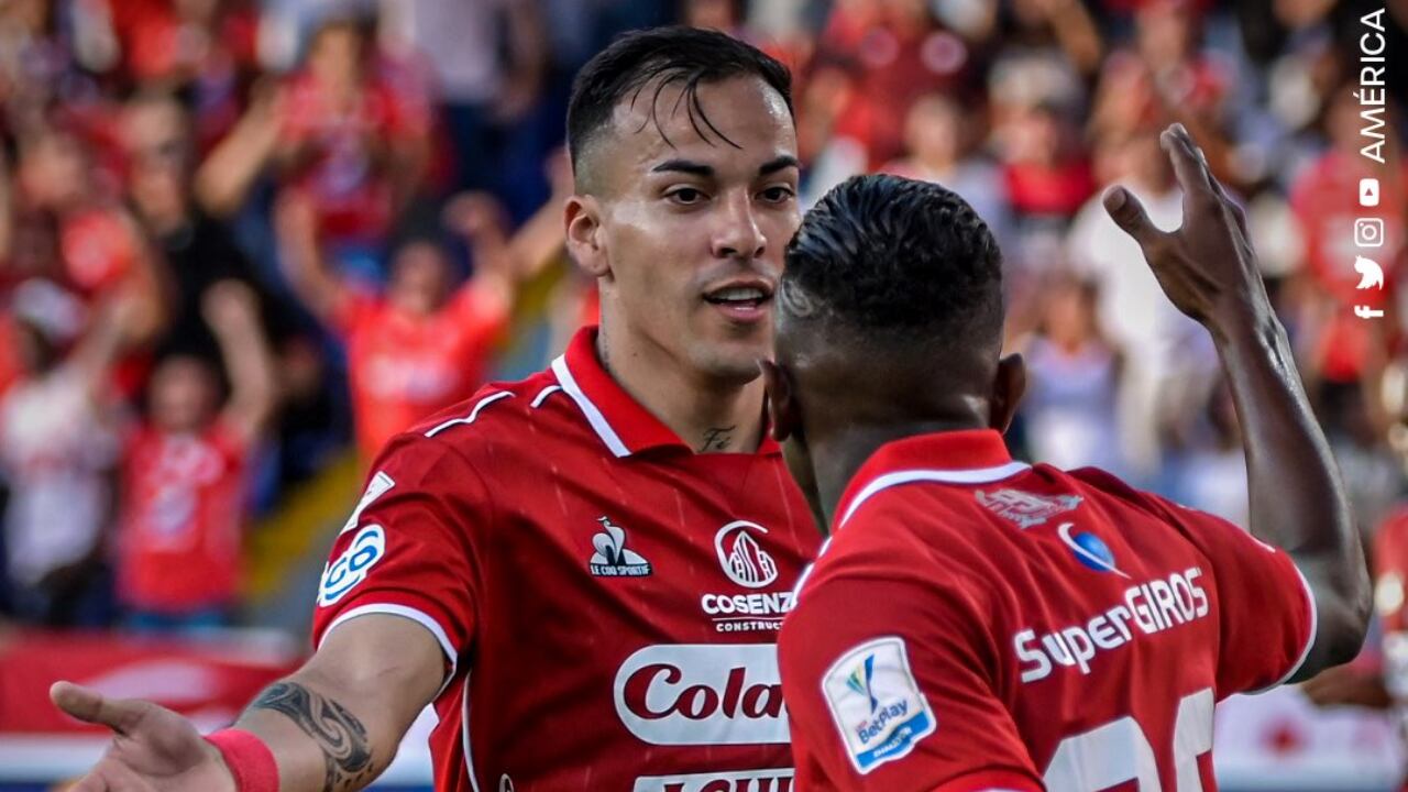 América de Cali en su estreno de liga colombiana 2023-II ante Tolima.