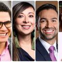 Jaime Flórez, Katherine Miranda, Mauricio Toro, Catherine Juvinao y Gabriel Cifuentes