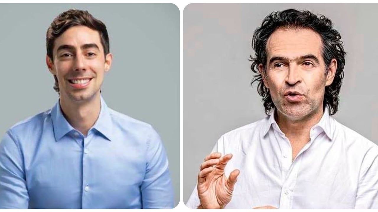 Juan Carlos Upegui y Federico Gutiérrez, candidatos a la Alcaldía de Medellín.
