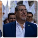 Presidente Gustavo Petro y Bernardo Arévalo, nuevo presidente de Guatemala.
