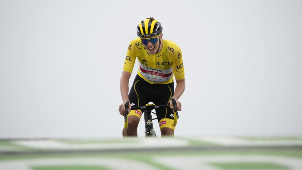 Tadej Pogacar - Etapa 17 Tour de Francia. Foto: AP/Christophe Ena