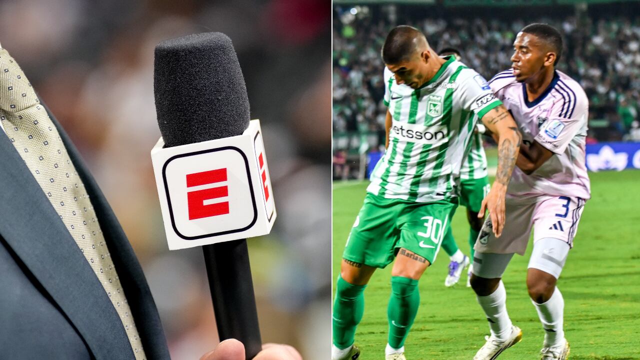 ESPN hará presencia en el Atanasio Girardot para transmitir Atlético Nacional vs. Millonarios.
