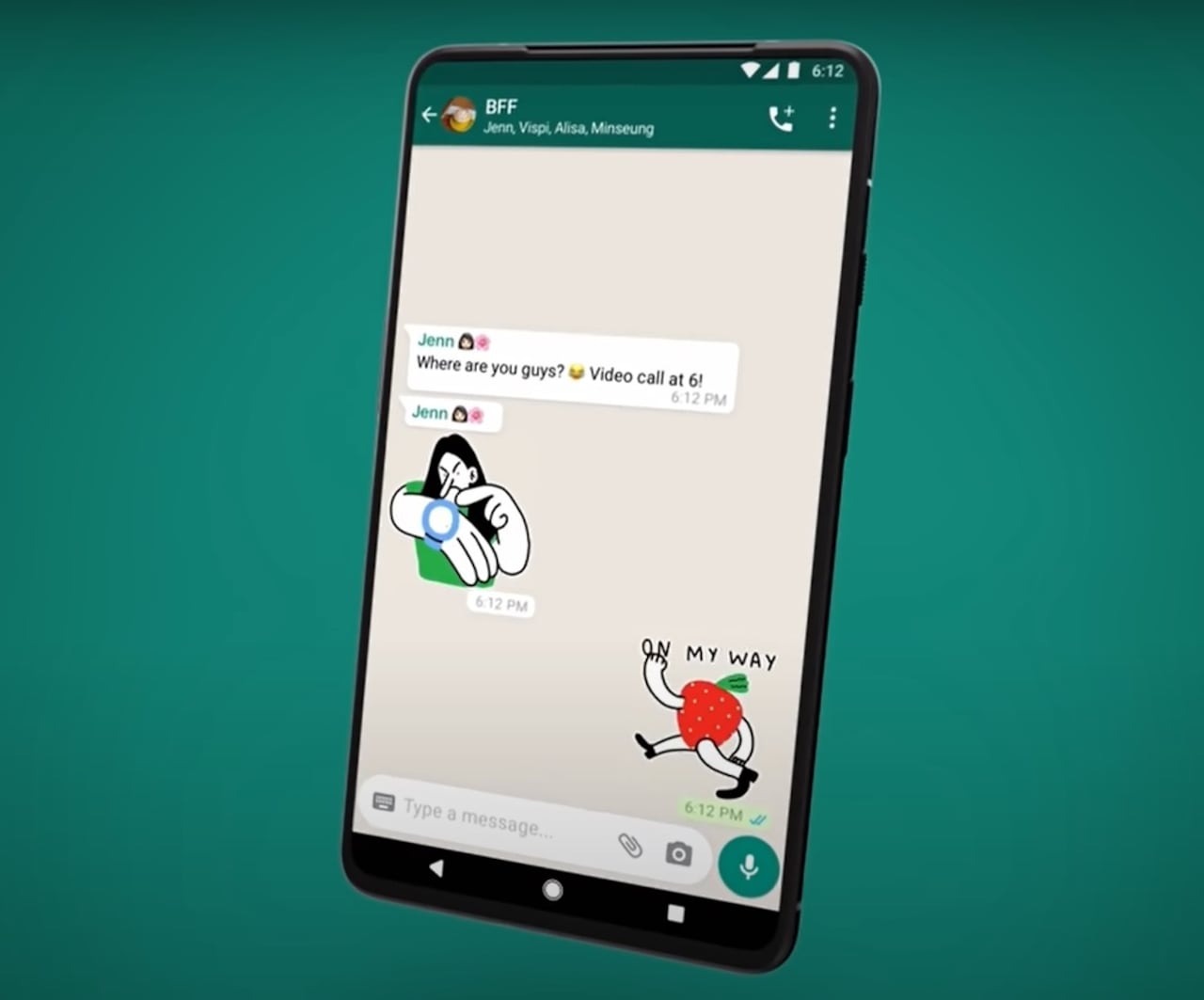 Stickers
WHATSAPP
(Foto de ARCHIVO)