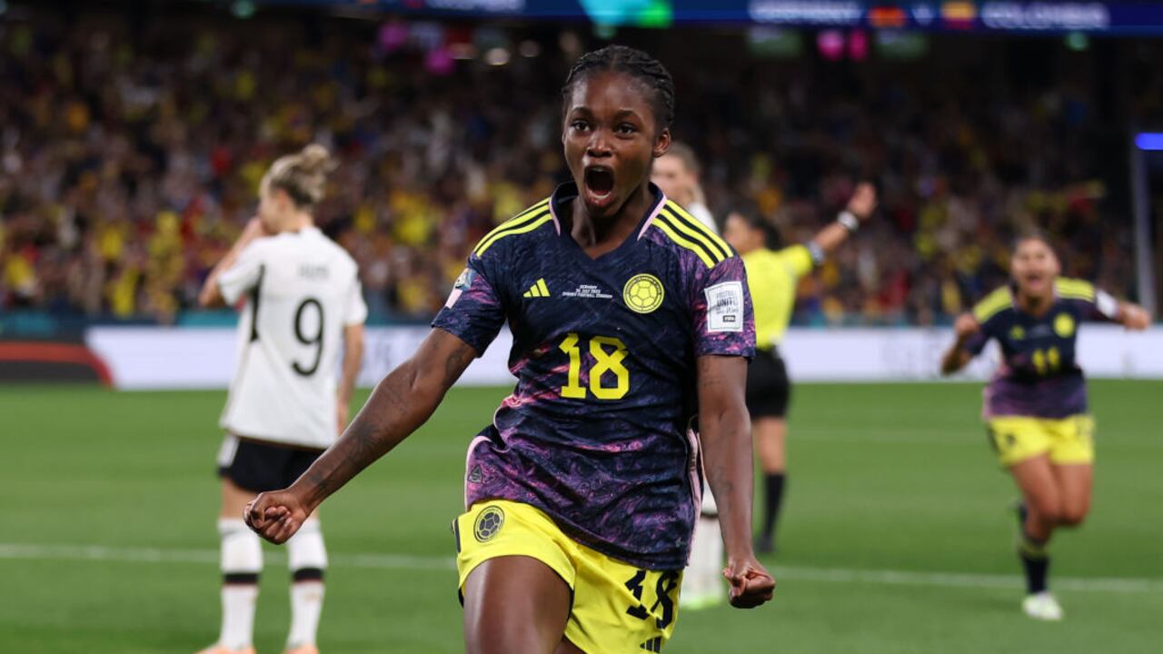 Linda Caicedo anotó su octavo gol en Mundiales frente a Alemania.