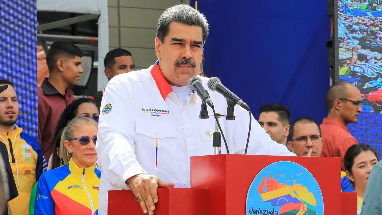Nicolás Maduro, presidente de Venezuela, se refiere a la situación entre su país y Guyana, en la que se disputan la región del Esequibo. (Foto tomada de la cuenta de x:@NicolasMaduro)