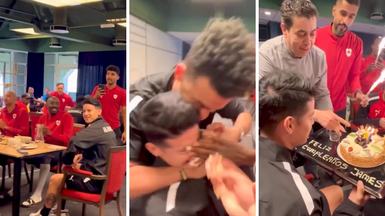 James Rodríguez celebra su cumpleaños 31