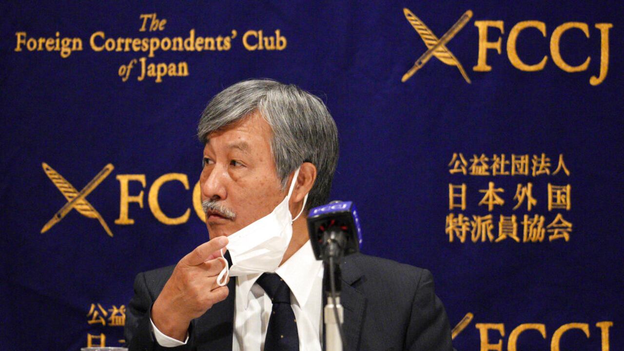 Naoto Ueyama, presidente de un pequeño sindicato de médicos japoneses.