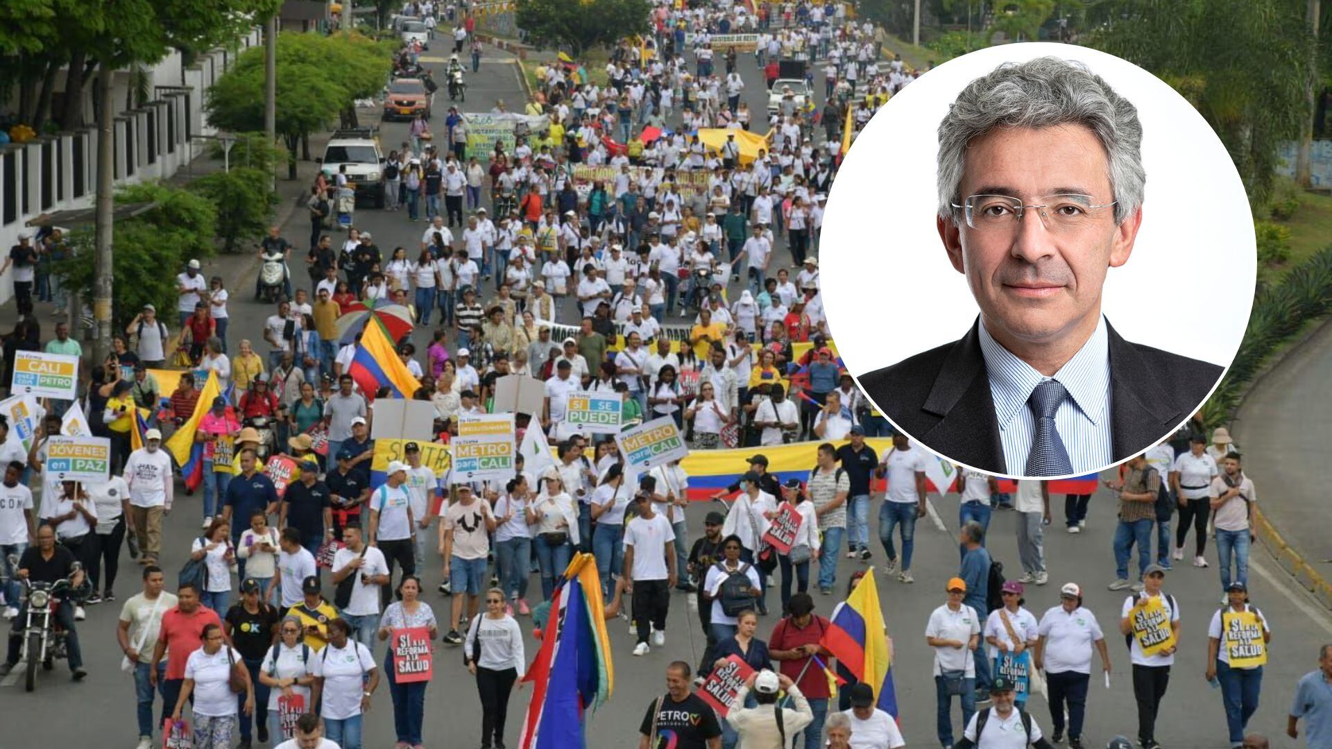 Enrique Gómez se manifestó sobre las marchas convocadas el día de hoy  por el Gobierno.